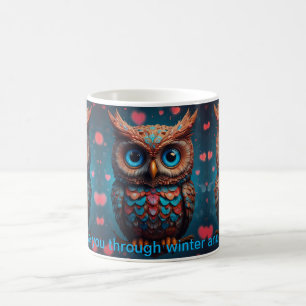 Eule immer Liebe Kaffeetasse