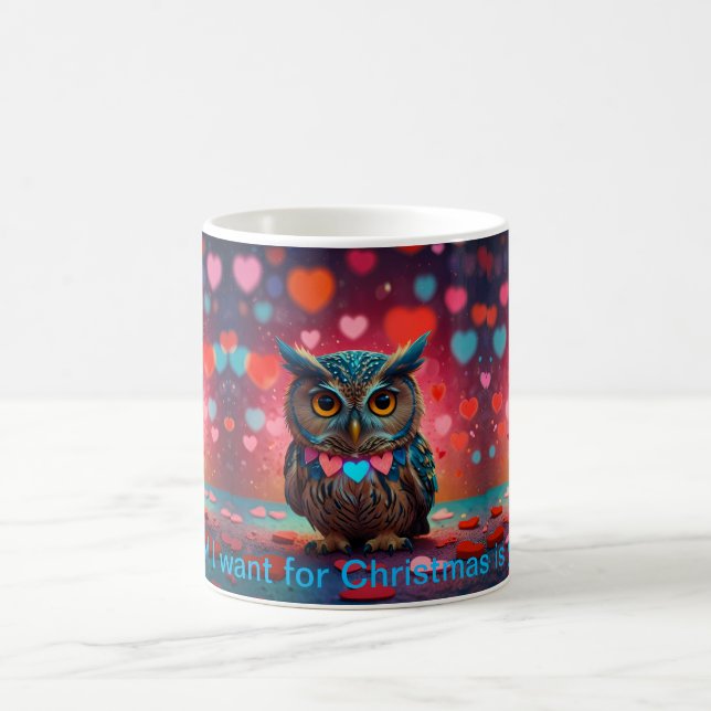 Eule immer Liebe Kaffeetasse (Mittel)