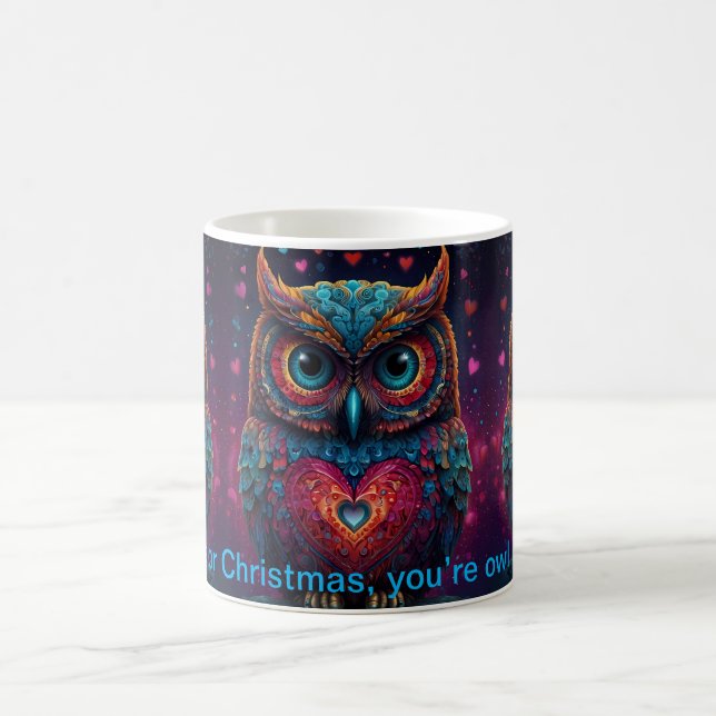 Eule immer Liebe Kaffeetasse (Mittel)