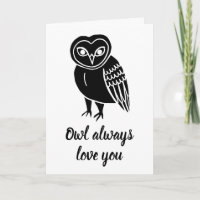 Eule immer Liebe