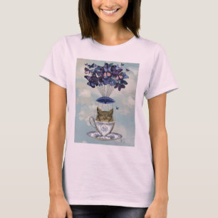 Eule in Teacup 2 T-Shirt