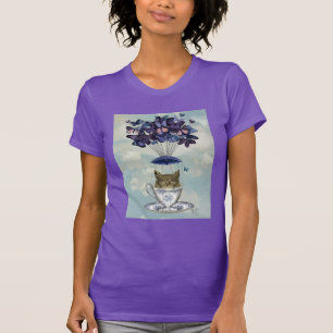 Eule in Teacup 2 T-Shirt