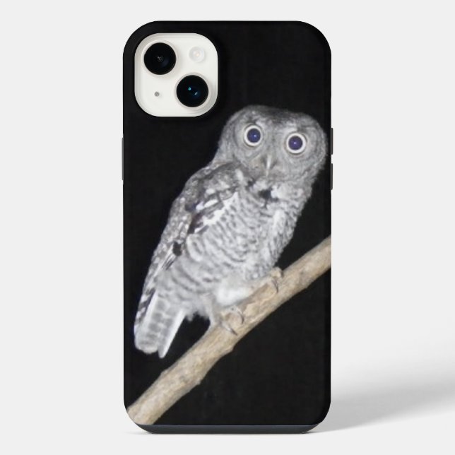 Eule iPhone 14 Plus Hülle (Rückseite)