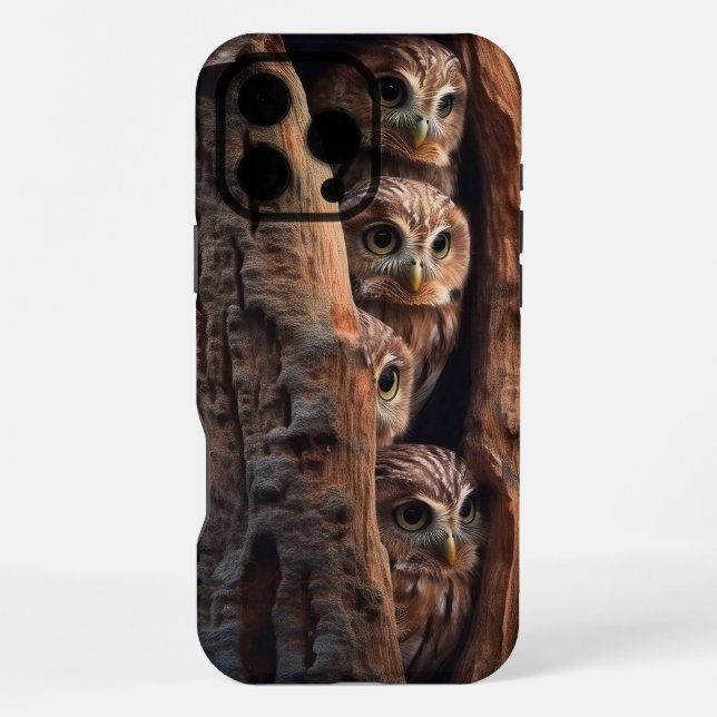 Eule  iPhone 16 pro max hülle (Rückseite)