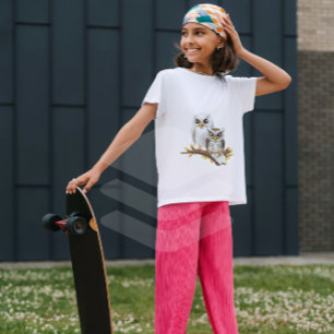 Eule ist immer ein kluges Kind!   T - Shirt von Mä