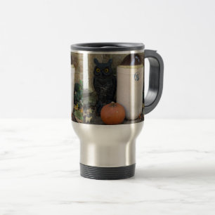 Eule, Jug und Pumpkin Reisebecher