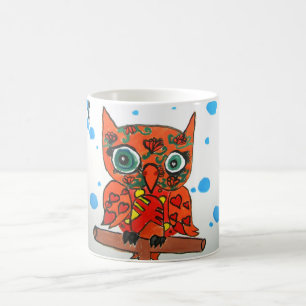 Eule Kaffeetasse