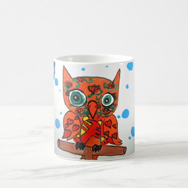 Eule Kaffeetasse (Mittel)