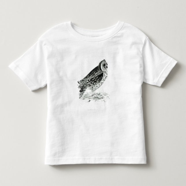 Eule Kleinkind T-shirt (Vorderseite)