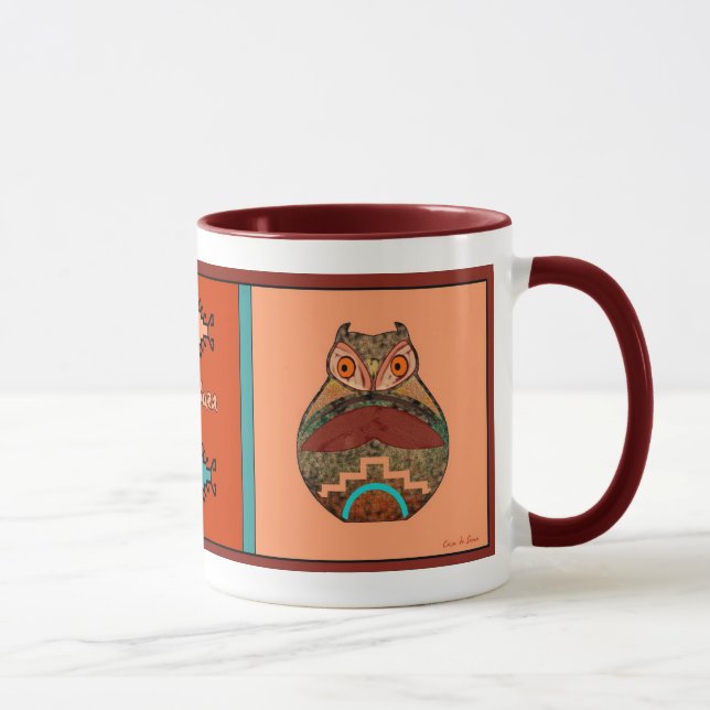 Eule - La Lechuza Tasse (Rechts)
