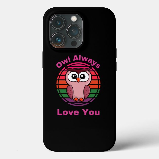 Eule liebt dich immer Case-Mate iPhone hülle (Rückseite)