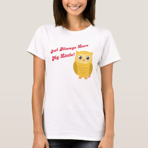 Eule liebt mein Kleines immer! für Chi Omega Schwe T-Shirt