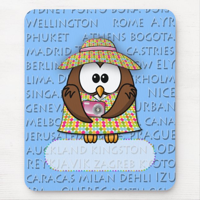 Eule Mousepad (Vorne)