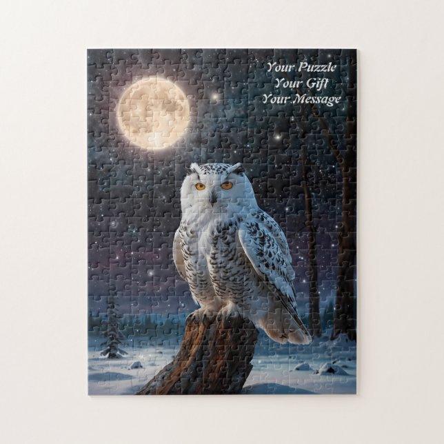 Eule of Wisdom Jigsaw Puzzle (Vertikal)