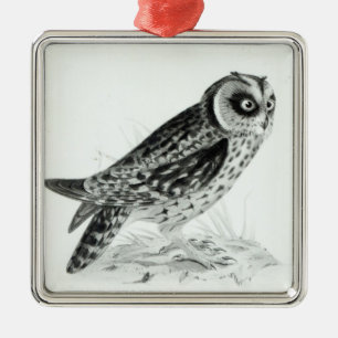 Eule Ornament Aus Metall