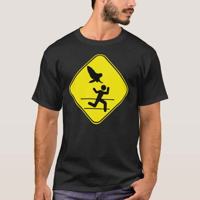 Eule Salems OwlCapone T-Shirt (Vorderseite)