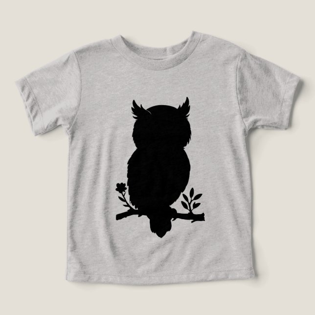 Eule - Scherenschnitt (Design Vorderseite)