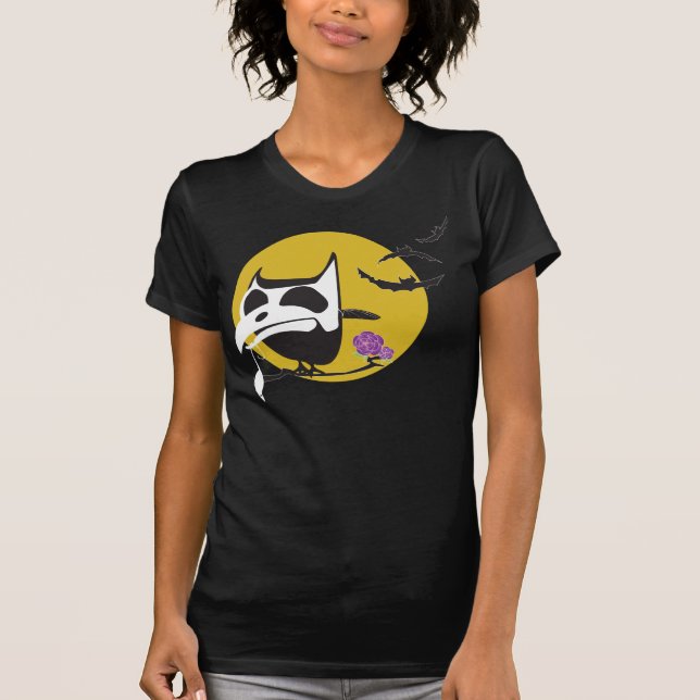 Eule, Schläger, tote Ratte T-Shirt (Vorderseite)
