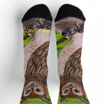 Eule Socken