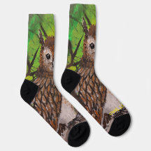 Eule Socken