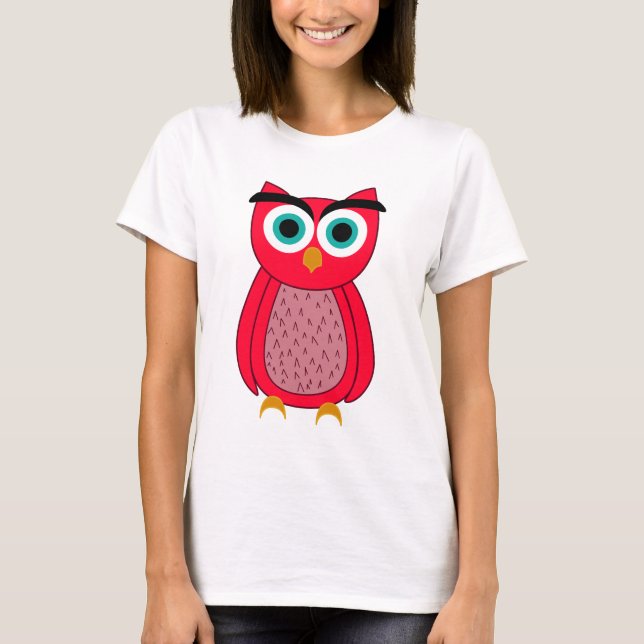 Eule T-Shirt (Vorderseite)