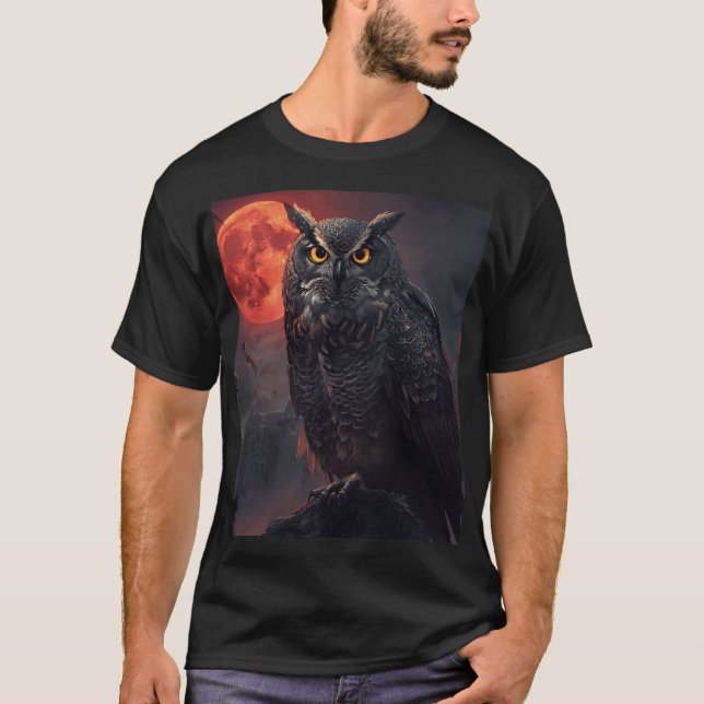 Eule T-Shirt (Vorderseite)