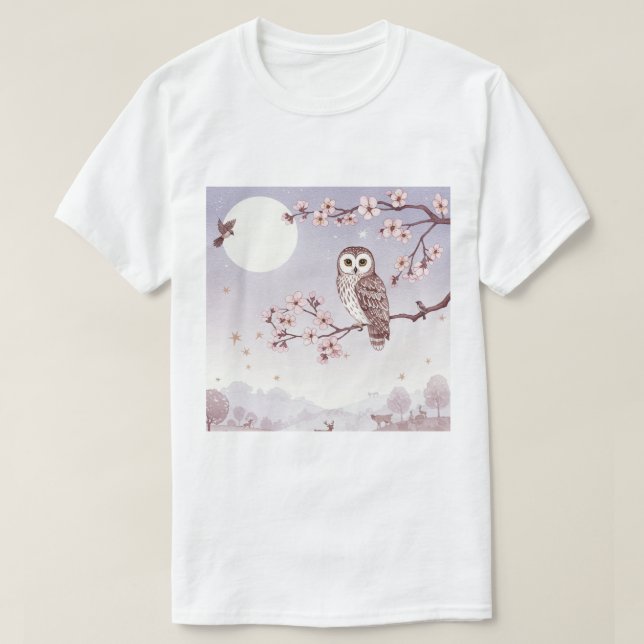 Eule T-Shirt (Design vorne)