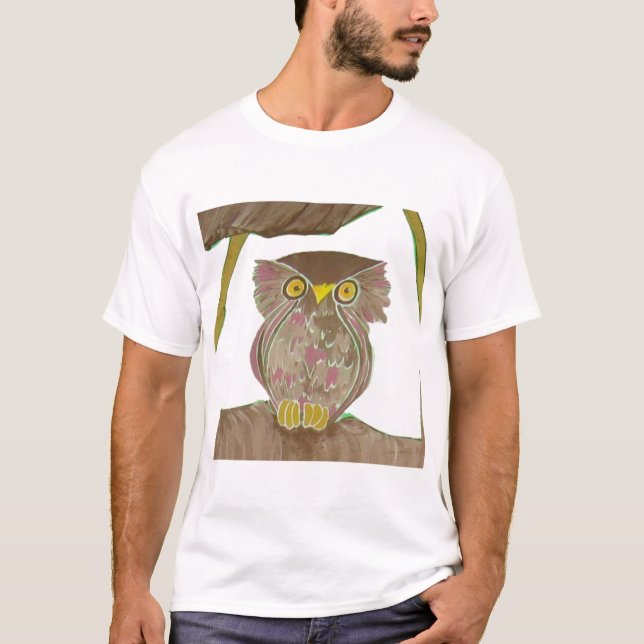 Eule T-Shirt (Vorderseite)