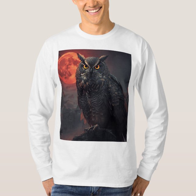 Eule T-Shirt (Vorderseite)
