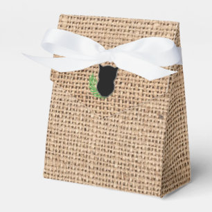 Eule und Fern Geschenkschachtel