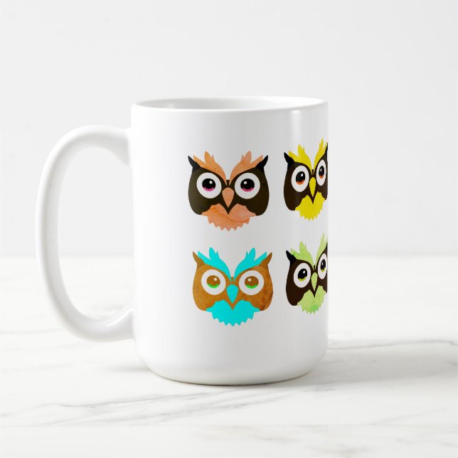 Eule, Vogel, Natur Kaffeetasse (Links)
