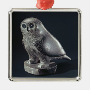Eule, vom Kap Dorset Ornament Aus Metall