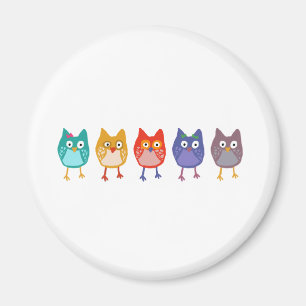 Eule von uns magnet