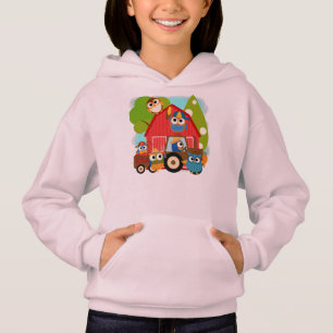 Eulen-Bauern Hoodie