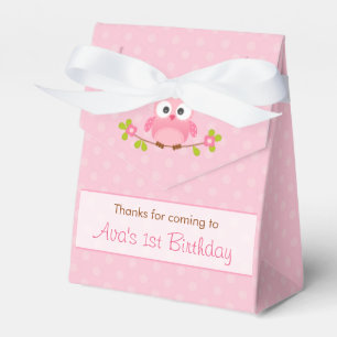 Eulen-Bevorzugungs-Kasten (Geburtstag/Babyparty) - Geschenkschachtel