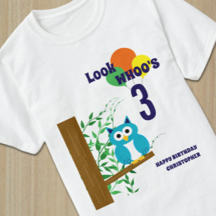 Eulen-Geburtstag T-Shirt