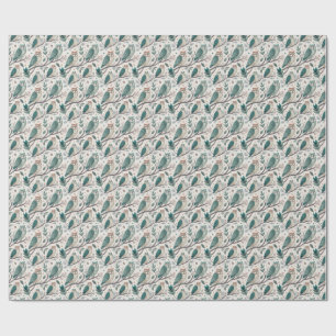 Eulen-Geschenkpapier Waldtier-Geschenkverpackung Geschenkpapier