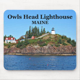 Eulen-Hauptleuchtturm, Maine Mousepad