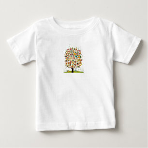 Eulen im Baum Shirt