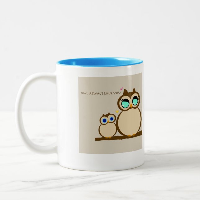 "EULEN-IMMER LIEBE SIE" TASSE (Links)