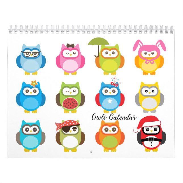 Eulen-Kalender Kalender (Titelbild)