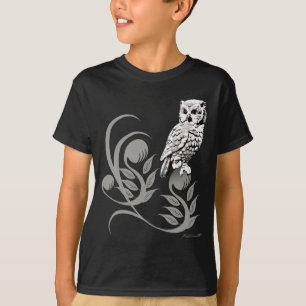 Eulen-Kunst-Shirts T-Shirt