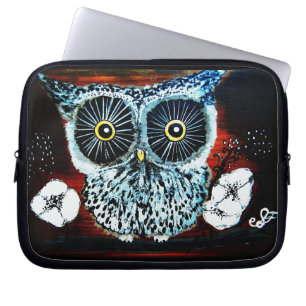 Eulen-Magie - Laptop-Tasche Laptopschutzhülle