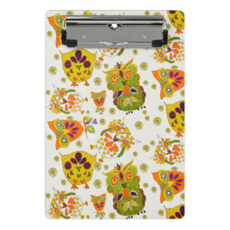 Eulen Mini Klemmbrett