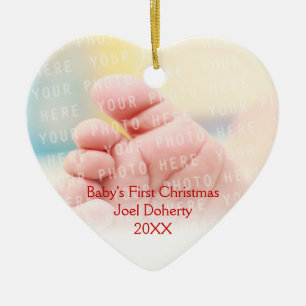 Eulen-Muster des Babys niedliches erstes Keramik Ornament