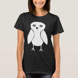 Eulen-Natur-Wildlife-Natur-Tier-Skizze T-Shirt