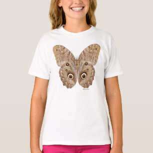 Eulen-Schmetterling T-Shirt