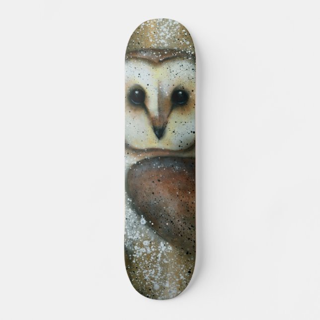 Eulen-Skateplattform Skateboard (Vorderseite)
