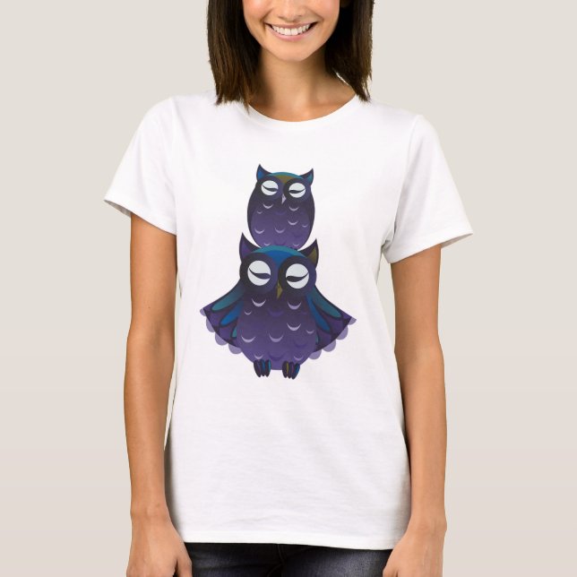 Eulen T-Shirt (Vorderseite)