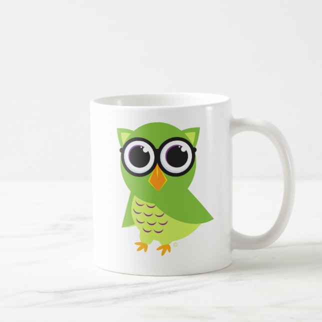 Eulen-Tasse Kaffeetasse (Rechts)